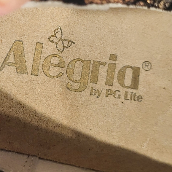 ALEGRIA Lauryn Iridescent Leather Slip On Work Nurse Clog Size 42 (US 11.5-12) - Picture 8 of 8